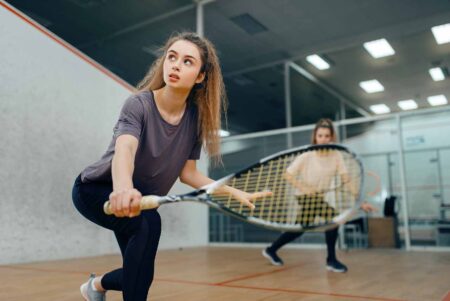 girl playing squash | squash everything | squash racquets